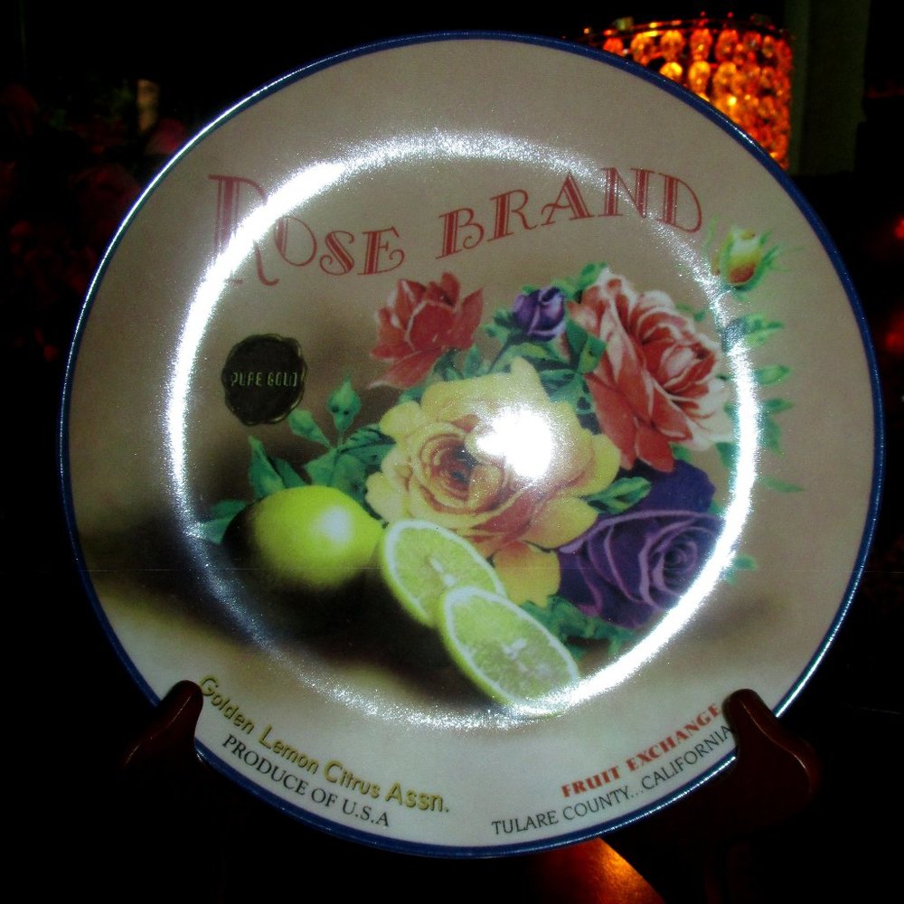 Baum Bros Decorative Plate